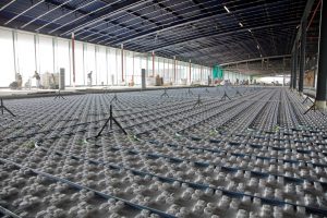 plancher chauffant détectable à l'aéroport de Paris