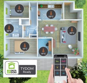 regulation radio hf tydom ready et plancher chauffant