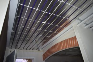 les circuits de chauffage de plafond chauffant